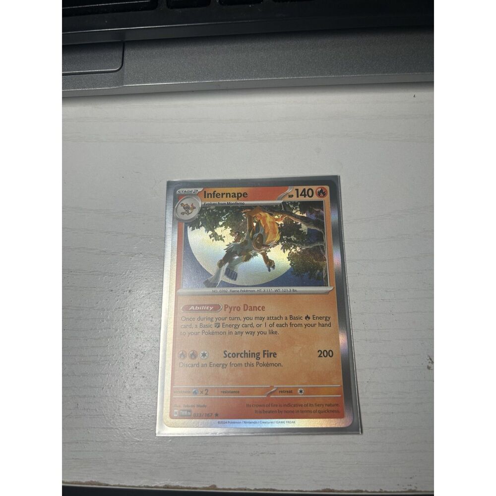 Infernape #33 Pokemon Twilight Masquerade Near Mint